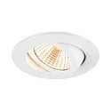 ceiling recessed luminaire NEW TRIA® UNIVERSAL 68 round IP20, white dimmable