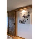 Anneau de montage au plafond NEW TRIA® 95 carré, noir