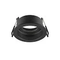 Anneau de montage au plafond NEW TRIA® 68 rond, profond, noir