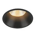 recessed ceiling ring NEW TRIA® 95 round, low, black