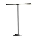 Lampadaire WORKLIGHT PRO IP20, noir gradable