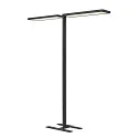 SLV Lampadaire WORKLIGHT PRO IP20, noir gradable