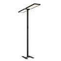SLV Lampadaire WORKLIGHT PRO IP20, noir gradable