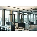SLV Lampadaire WORKLIGHT PRO IP20, noir gradable