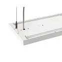 SLV pendant luminaire WORKLIGHT PRO up / down, DALI controllable, UGR < 19 IP20, white dimmable