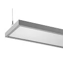SLV Luminaire à suspension WORKLIGHT PRO haut bas, contrôlable par DALI, UGR < 19 IP20, gris gradable