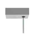 SLV Luminaire à suspension WORKLIGHT PRO haut bas, contrôlable par DALI, UGR < 19 IP20, gris gradable