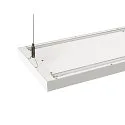 SLV Luminaire à suspension WORKLIGHT PRO haut bas, contrôlable par DALI, UGR < 19 IP20, blanche gradable