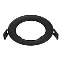 Capot DOWNLIGHT V 100 plat, noir
