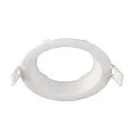 Capot DOWNLIGHT V 100 légèrement encastré, blanche