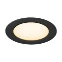 SLV Capot DOWNLIGHT V 150 plat, noir