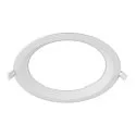 Capot DOWNLIGHT V 200 légèrement encastré, blanche