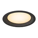 SLV Capot DOWNLIGHT V 200 légèrement encastré, noir