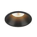 Anneau de montage au plafond NEW TRIA® 75 rond, profond, noir