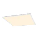 SLV ceiling luminaire PANEL V 600 ON-OFF CCT Switch, switchable IP54 / IP40, white, lacquered 