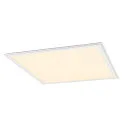 ceiling luminaire PANEL V 625 ON-OFF CCT Switch, UGR < 19, switchable IP54 / IP40, white, lacquered 
