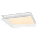 SLV ceiling luminaire PANEL V 600 DALI DALI controllable, CCT Switch, UGR < 19 IP54 / IP40, white, lacquered dimmable