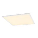 SLV ceiling luminaire PANEL V 600 DALI DALI controllable, CCT Switch, UGR < 19 IP54 / IP40, white, lacquered dimmable