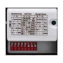 SLV wall and ceiling luminaire OUTDOOR BULKHEAD V 360 HF with sensor, CCT Switch, impact resistant, switchable IP65, black