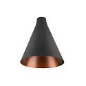 Abat-jour LALU® CONE 15 MIX&MATCH, bronze, noir