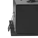 ceiling recessed luminaire KADUX SINGLE square IP20, black dimmable