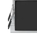 SLV ceiling recessed luminaire KADUX DOUBLE square IP20, black, white dimmable