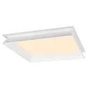 SLV mounting frame PANEL 625 P / 625 V recessed, white, lacquered
