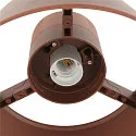 SLV Plafonnier extérieur PHOTONI avec espaceur, conique E27 IP65, rouille gradable
