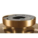 SLV Applique et plafonnier PANTILO ROPE 19 cylindrique E27 IP20, or gradable