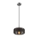 Luminaire à suspension PANTILO ROPE 27 E27 IP20, argent gradable