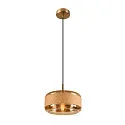 SLV Luminaire à suspension PANTILO ROPE 27 E27 IP20, or gradable