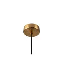 SLV Luminaire à suspension PANTILO ROPE 27 E27 IP20, or gradable