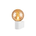 SLV Luminaire mural VARYT rond E14 IP44, blanche