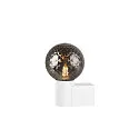 SLV Luminaire mural VARYT rond E14 IP44, blanche