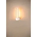 SLV Luminaire mural LYGANT SINGLE IP44, blanche
