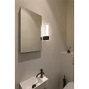 SLV Luminaire mural LYGANT SINGLE IP44, noir
