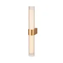 Luminaire mural LYGANT DOUBLE IP44, laiton