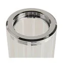 SLV Luminaire mural LYGANT DOUBLE IP44, chrome