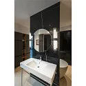 SLV Luminaire mural LYGANT DOUBLE IP44, chrome
