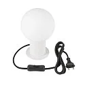 SLV Lampe de table VARYT E14 IP20, blanche