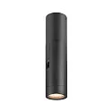 SLV Luminaire mural S-TUBE GU10 IP65, noir