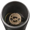 SLV Luminaire mural S-TUBE GU10 IP65, noir