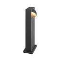 SLV Lampadaire LID I 45 SINGLE rotatif, CCT Switch IP65, anthrazit, mat gradable