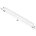 1-Projecteur monophasé NOBLO® SPOT rond, lot de 3 IP20