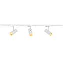 SLV 1-Projecteur monophasé NOBLO® SPOT rond, lot de 3 IP20, blanche gradable