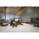 SLV Suspension pendulaire HIGHBAY V 330 / 150CM, acier inoxydable