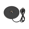 SLV battery table lamp VINOLINA TWO 3-CCT 3-fold, CCT Switch, with touch dimmer, conical, with charging station IP65, black dimmable