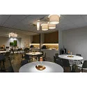 SLV battery table lamp VINOLINA TWO 3-CCT 3-fold, CCT Switch, with touch dimmer, conical, with charging station IP65, rust dimmable