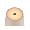 SLV Lampe de table à accu VINOLINA TWO 3-CCT 3 fois, CCT Switch, avec variateur tactile, conique, avec station de recharge IP65