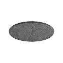 felt plate ONE 80 / ONE CUBE - ACOUSTICS INLAY round, mechanical, grey